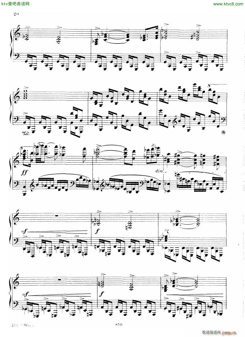 D Albert op 16 no 4 Ballade(V)12