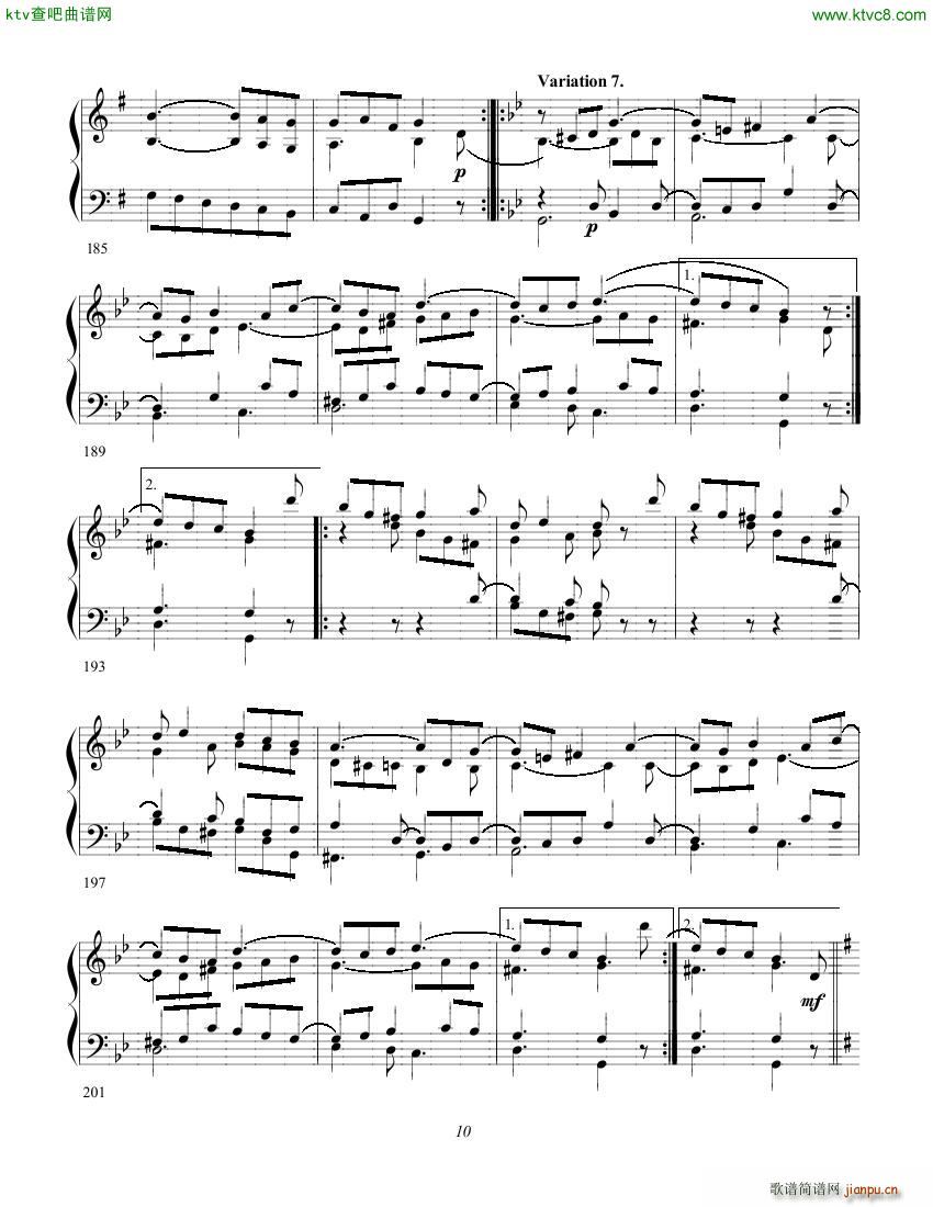 Clementi op 1a No 3 Sonate G major(V)10