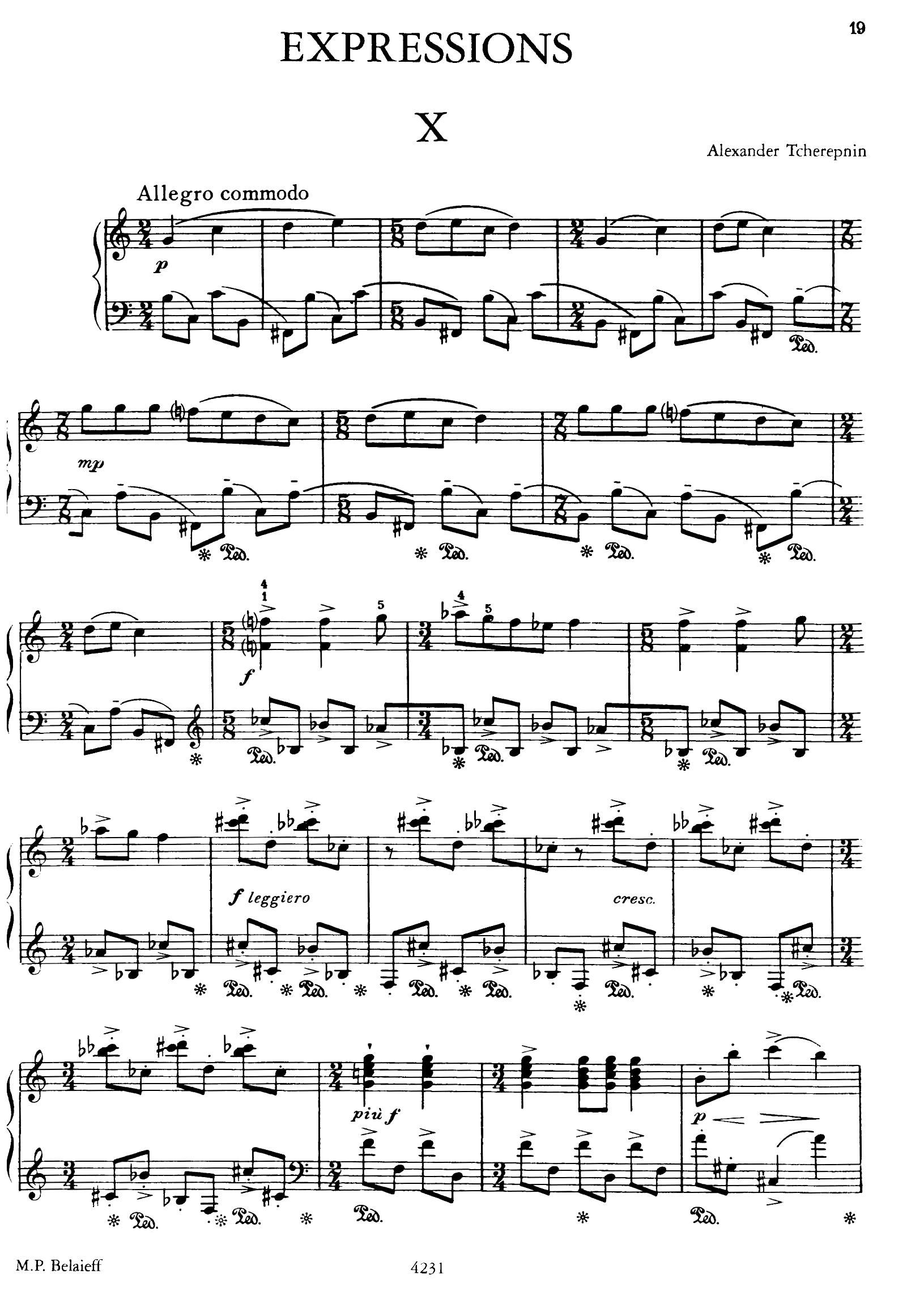 Expressions F 10(V)1