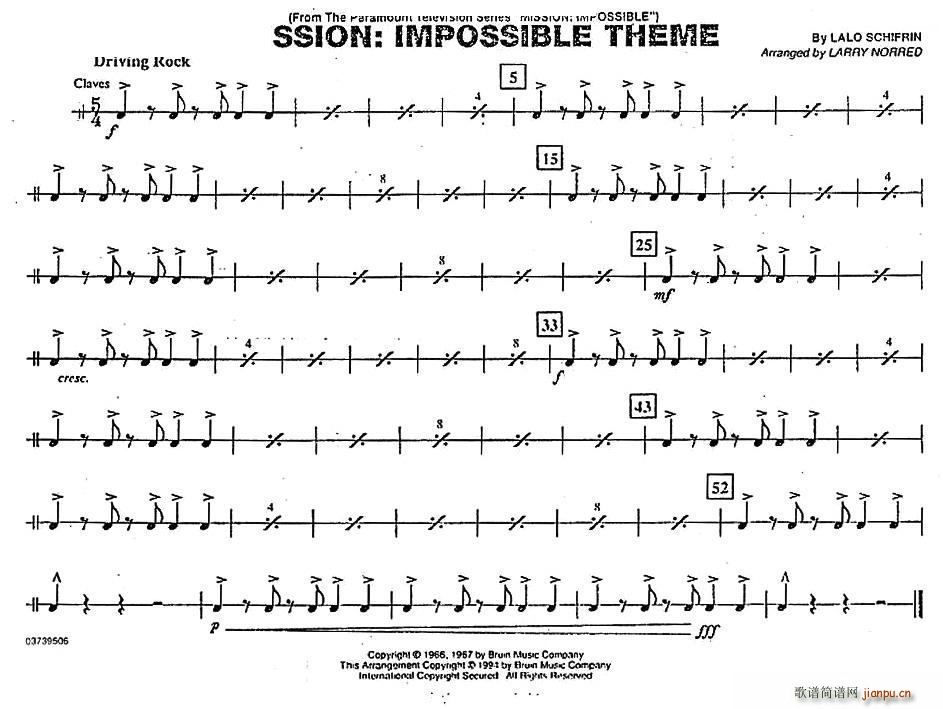 MISSION IMPOSSIBLE THEME (l )(ʮּ)1