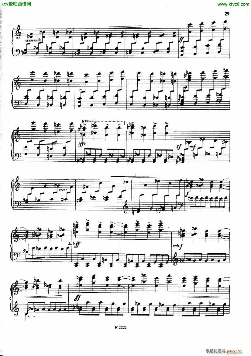 Fiser Piano Sonata 1955(V)29