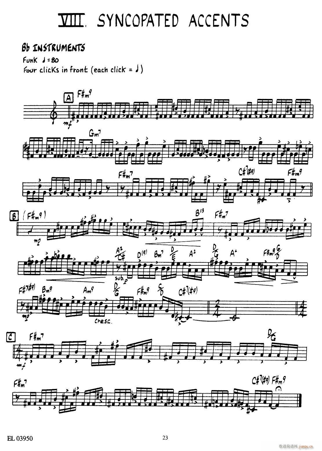 SYNCOPATED ACCENTS(ʮ�ּ�����)1