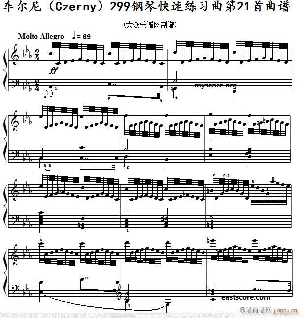 ܇(ch) ٿپ Czerny 299 21 ʾ(V)1