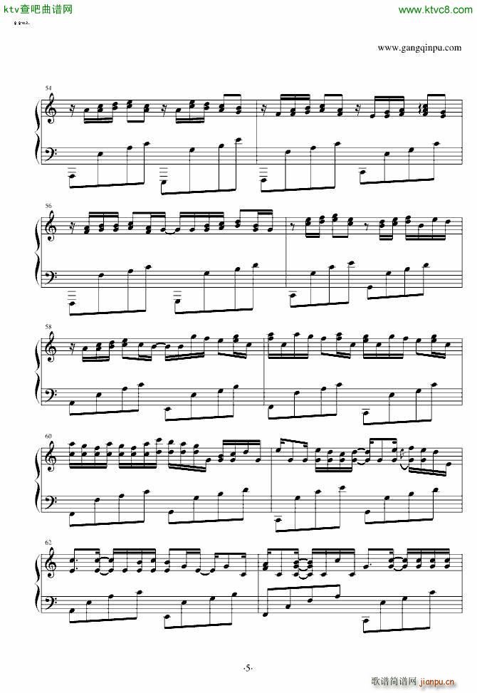 r׃Variations on the Canon by Pachelbel V L K(V)5