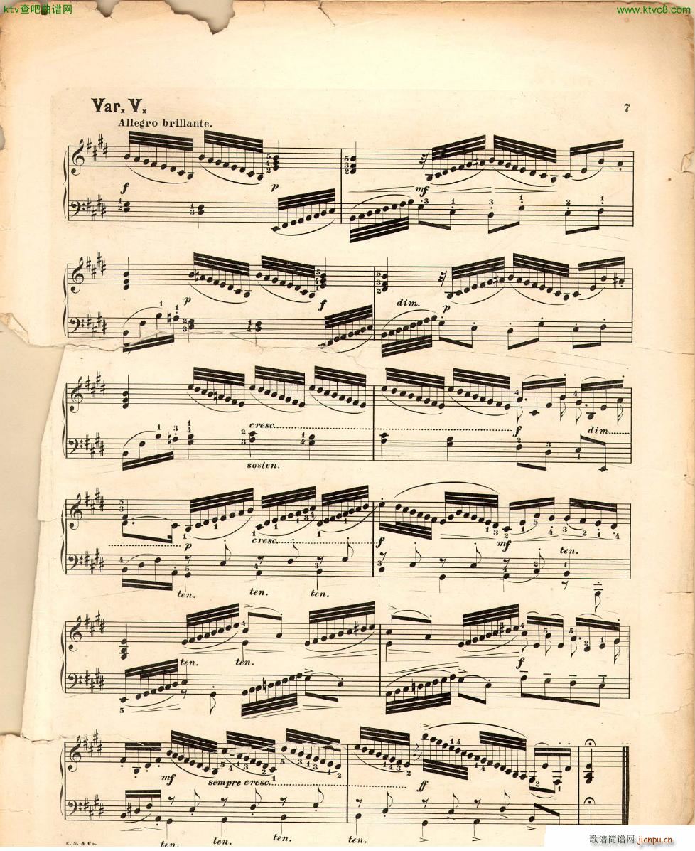 Bulow haendel harmonious blacksmith(V)7