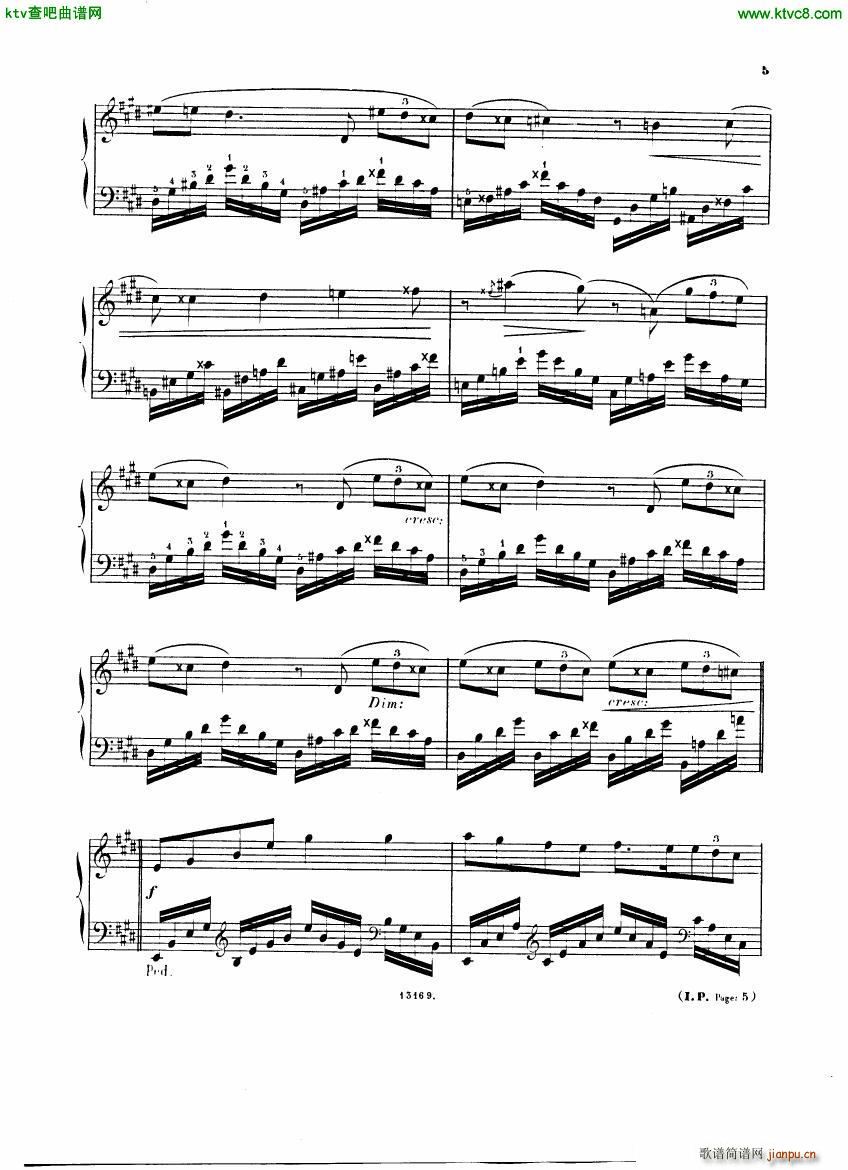 Alkan op 38 Trente Chants(V)5