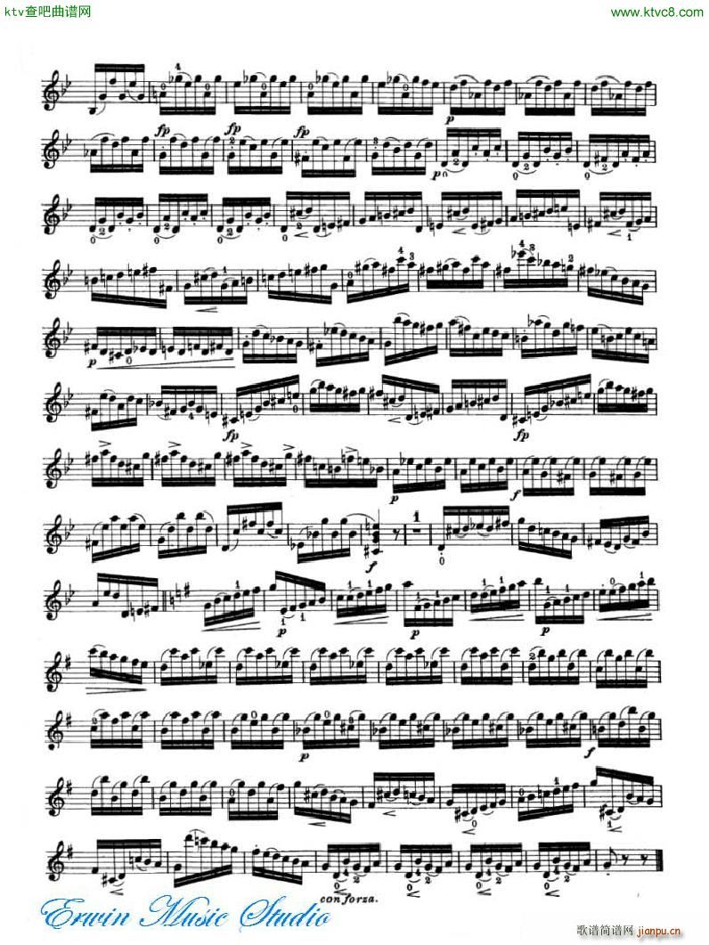 _ 24׾Pierre Rode 24 Studi Per violino 17 24(ʮּ)12