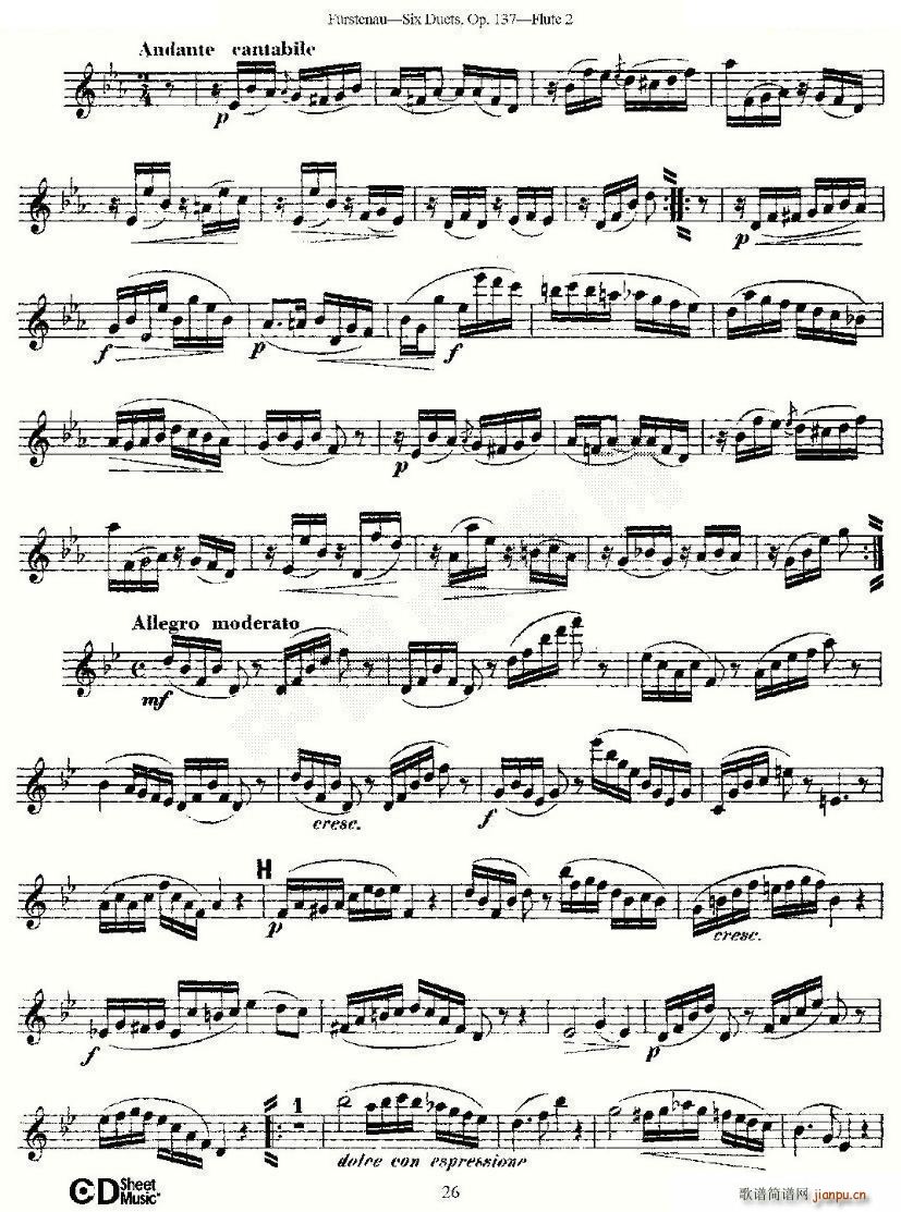 Six Duets Op 137 ֮  Ʒ 137̖ ~(V)11
