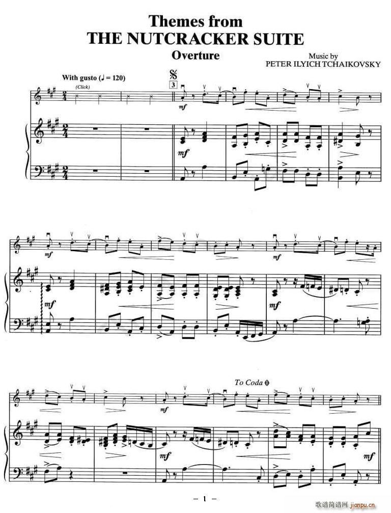 THE NUTCRACKER SUITE(V)1
