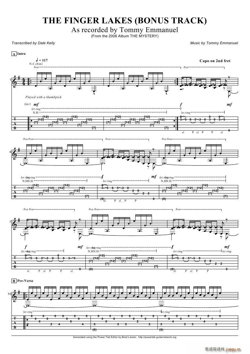 tommy emmanuel the finger lakes ָ(V)1
