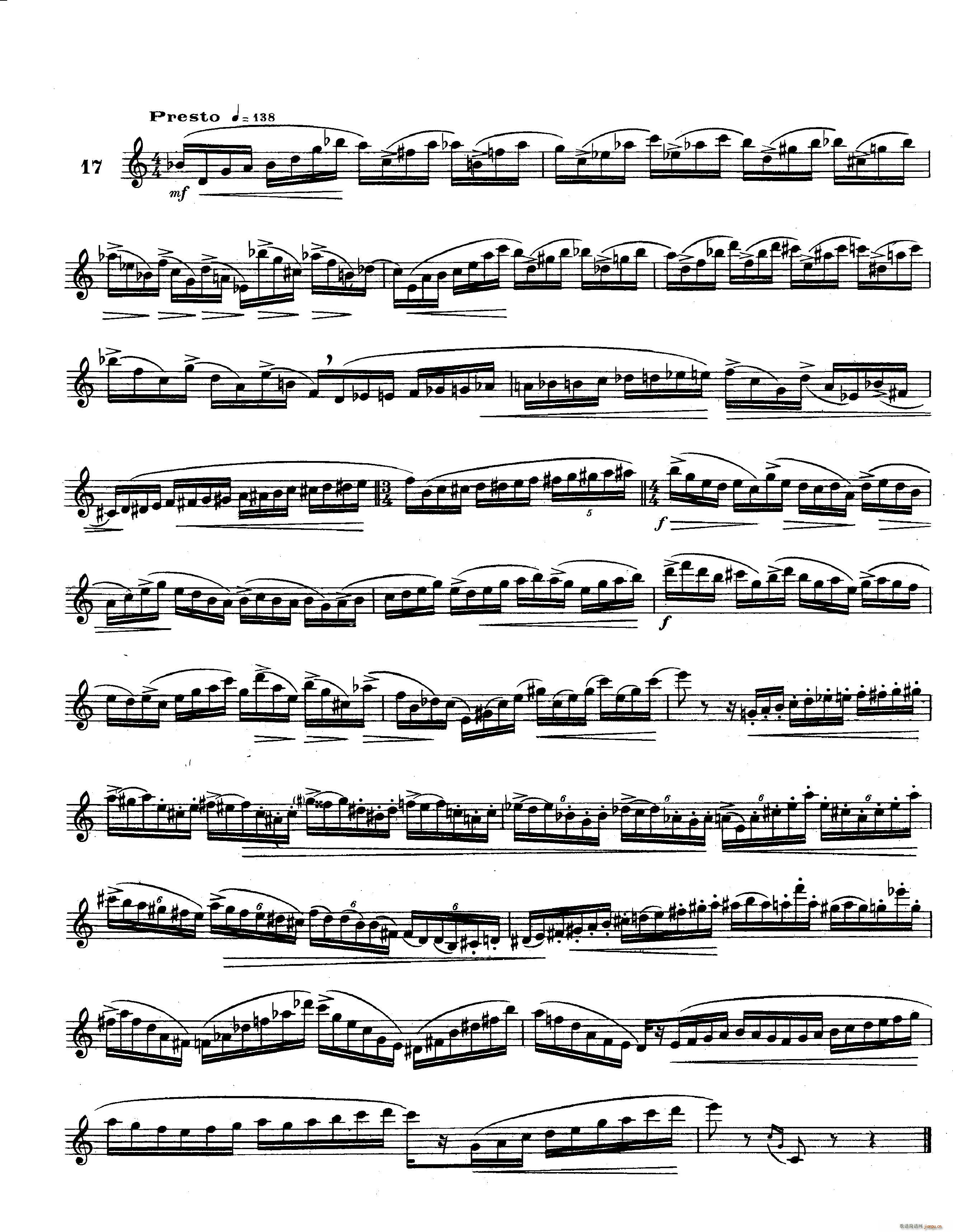 E Bozza 18 tudes Pour Hautbois(V)14