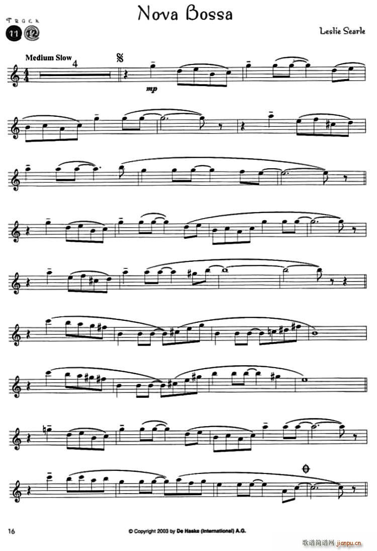 Nova Bossa(ʮ�ּ�����)1