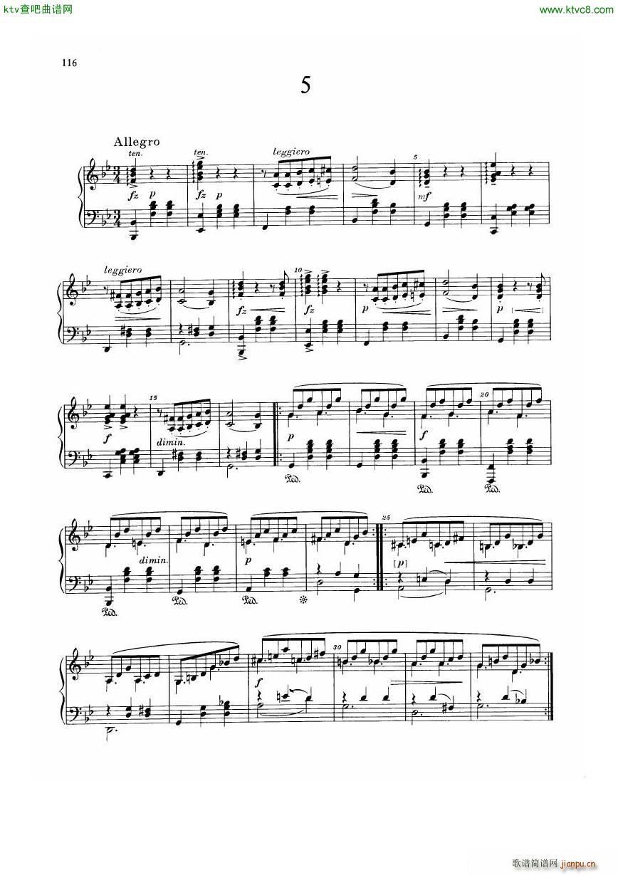 Dvorak Walzer op 54(V)19