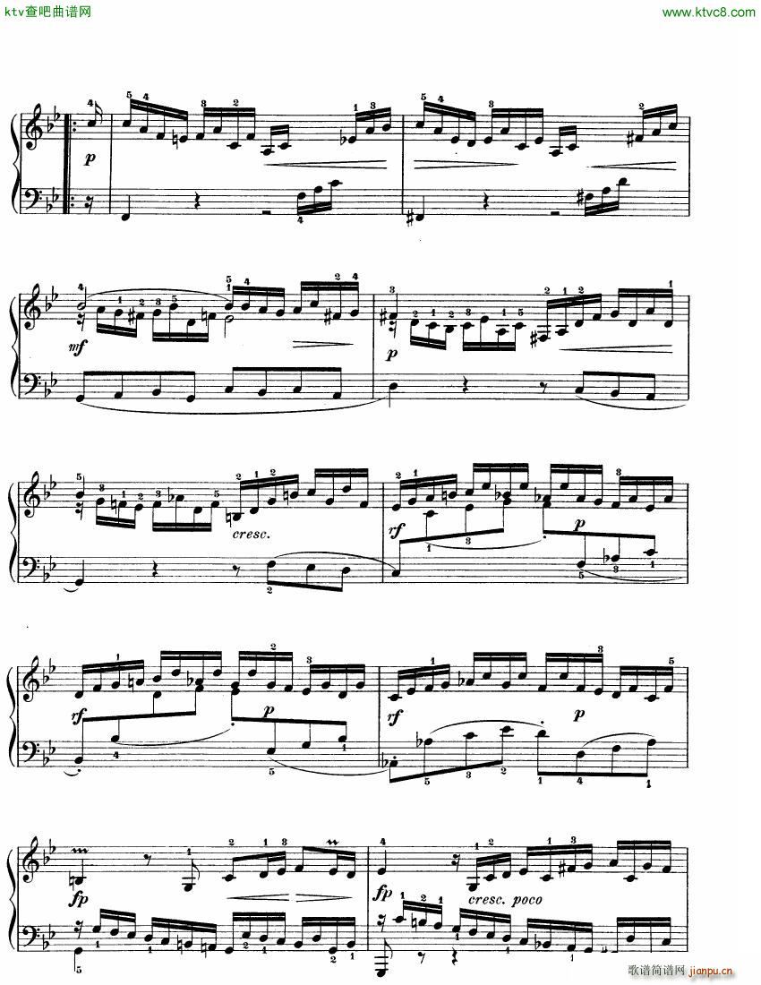 Bach JS BWV 825 Partita no 1 in Bb(V)5
