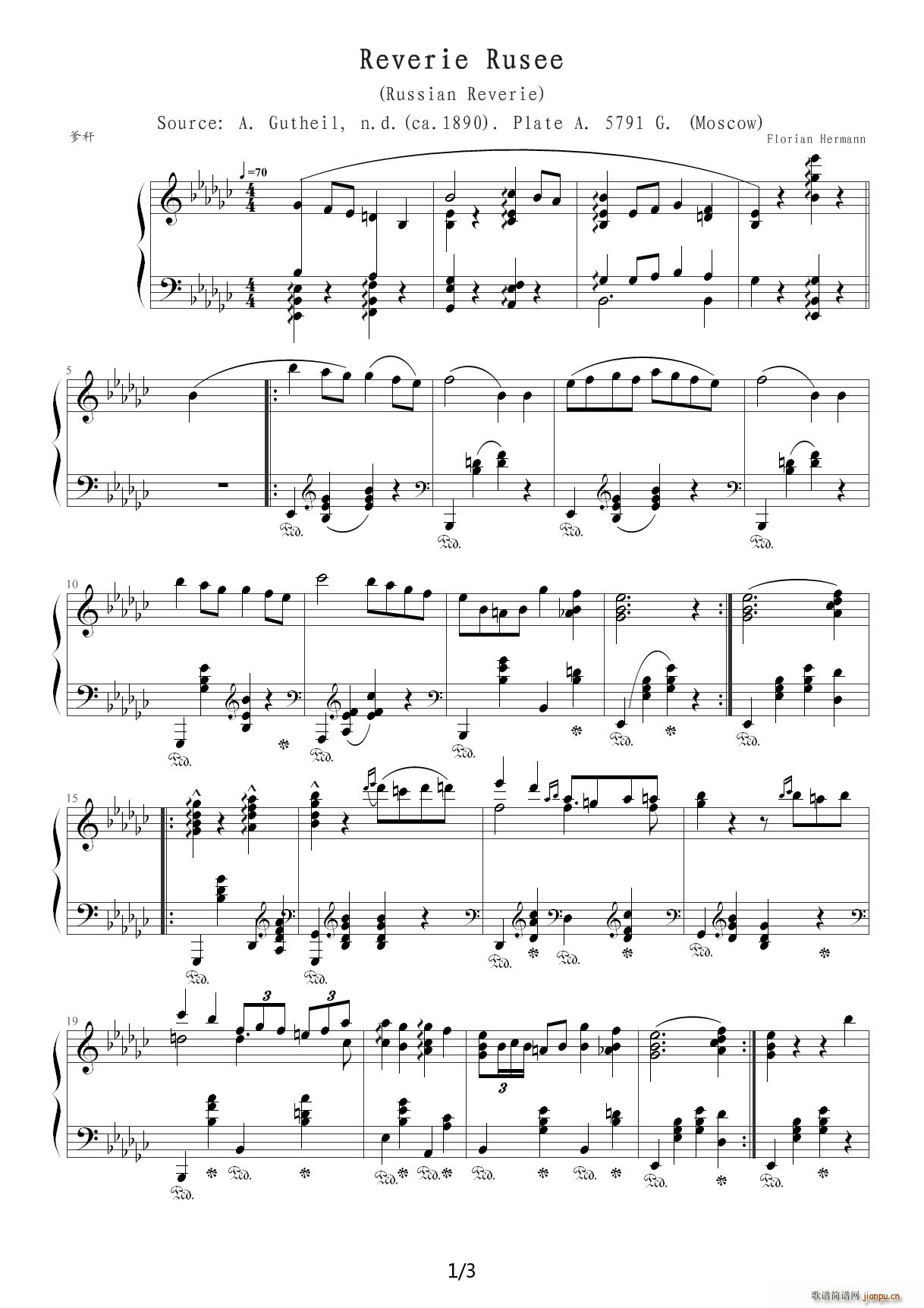 _˹ Russian Reverie G{(V)1