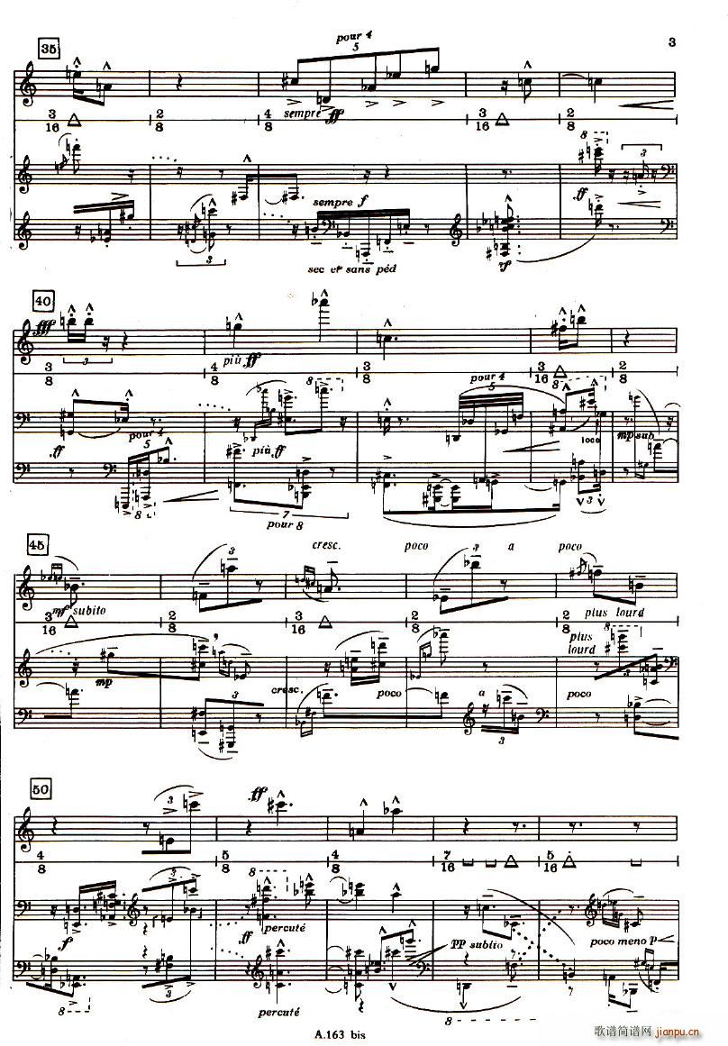 Boulez Sonatine Pour Flute Et Piano(V)3