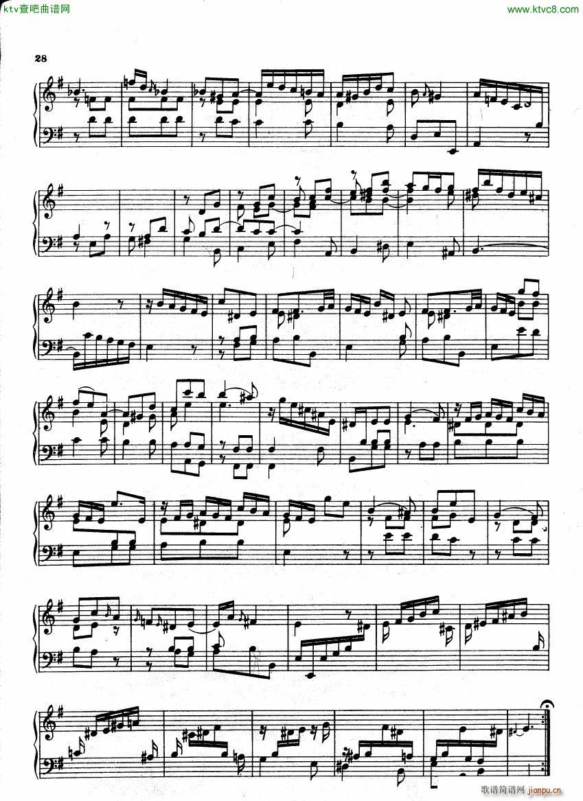 Bach CPE 6 Wurttemberg Sonatas(V)25
