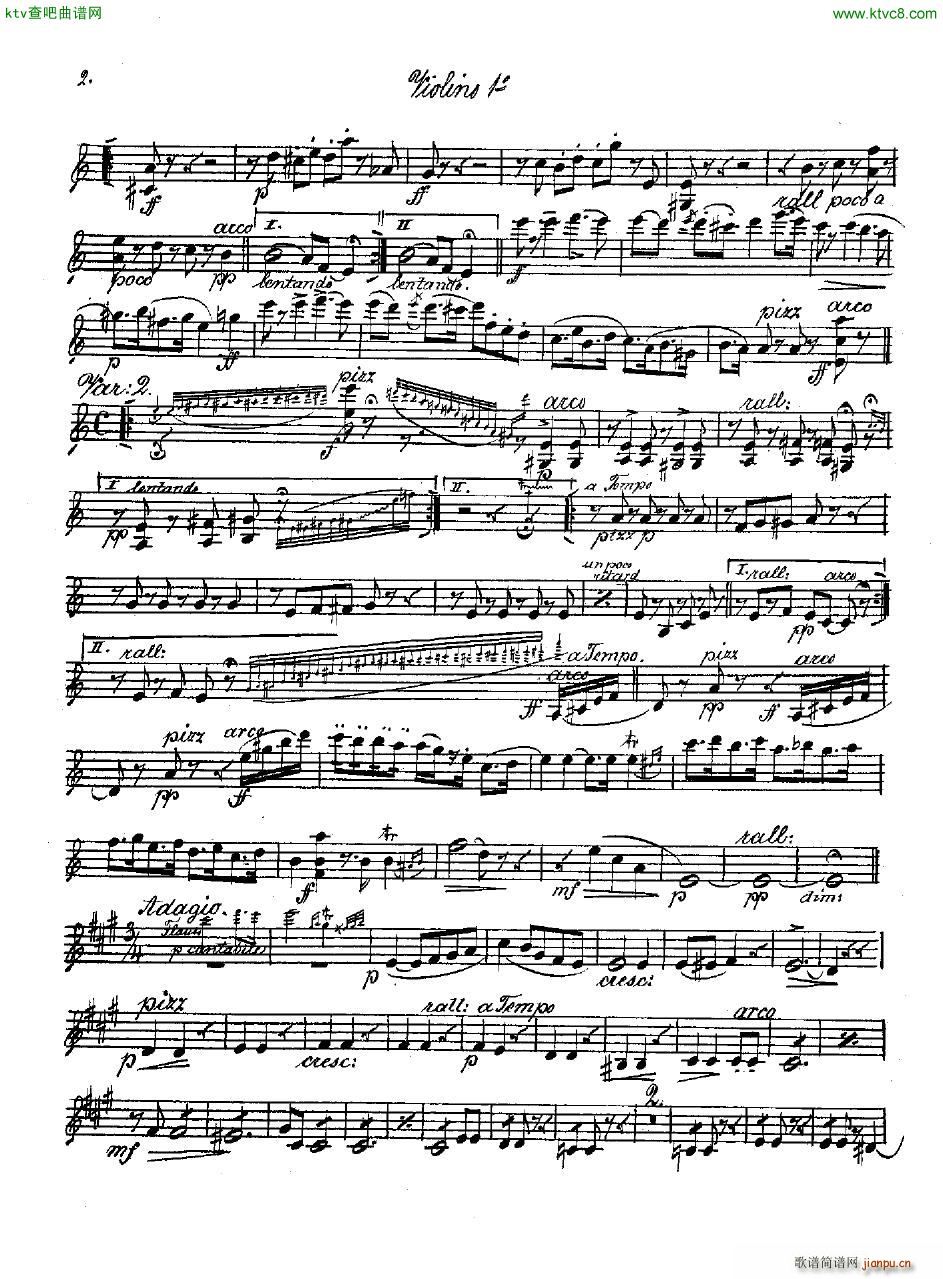 Andersen op 2 Ungarische Fantasie orch parts(V)3