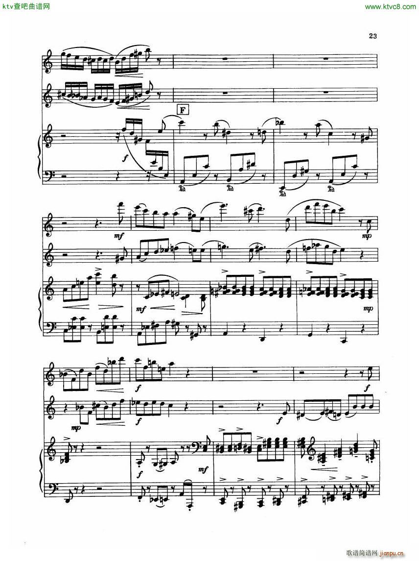 Madeleine Dring Trio For Flute Oboe And Piano(V)33