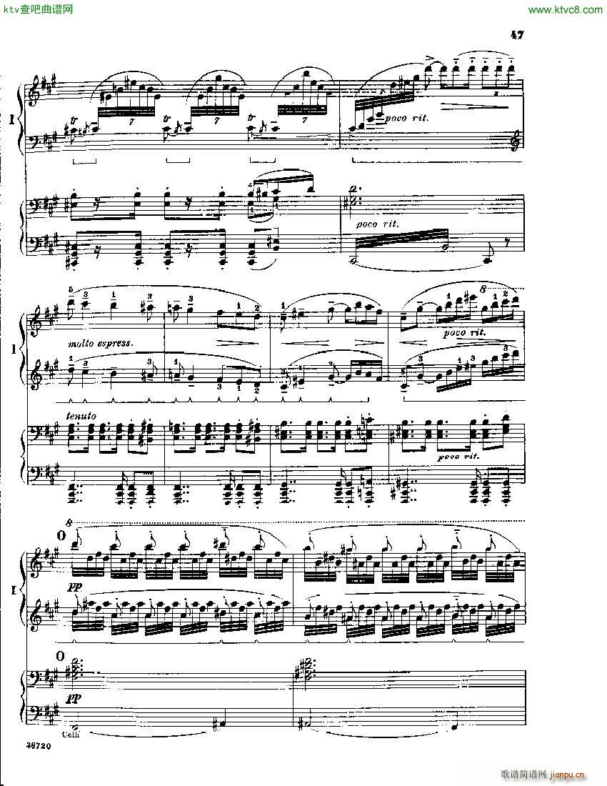 Franck Les Djinns 2 Piano Reduction(V)45