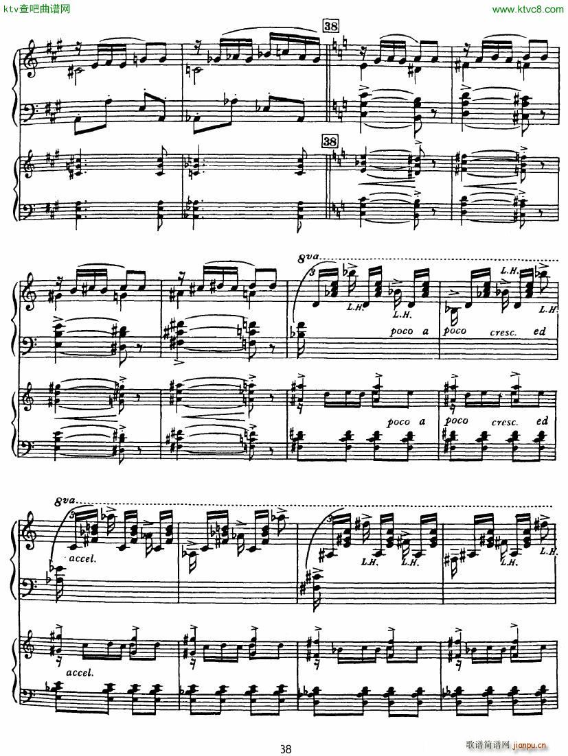 Rhapsody in Blue in Bb major Duet(V)38