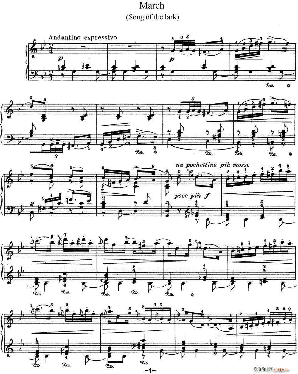 ɷ˹ ļ 3 ȸ֮ gС{ Song of the Lark G minor(V)1