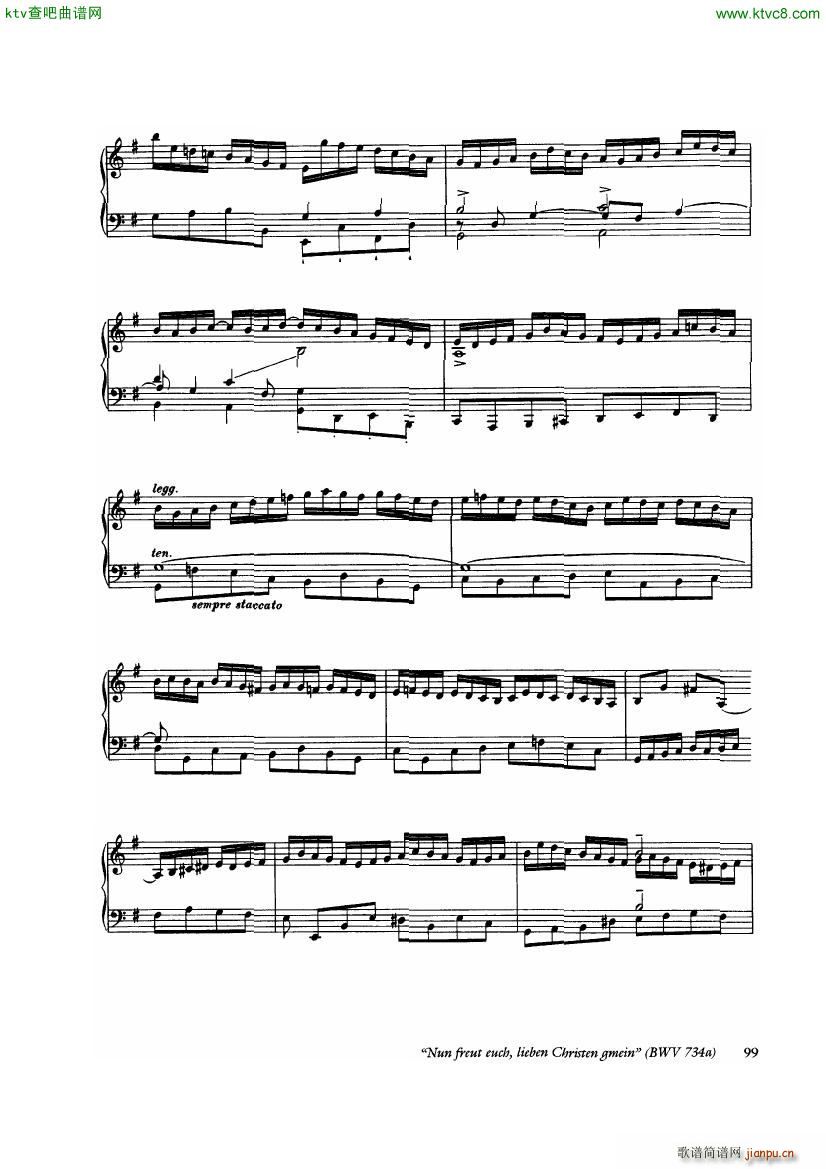 Bach Busoni Ten Chorale Preludes(V)13