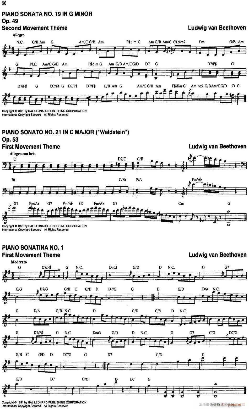 The Real Little Classical Fake Book P61 80(ʮ�ּ�����)6