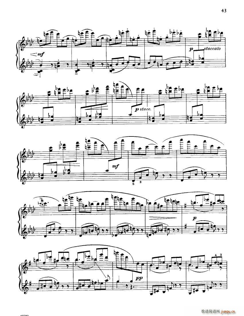 Barber op 26 Piano Sonata(V)21