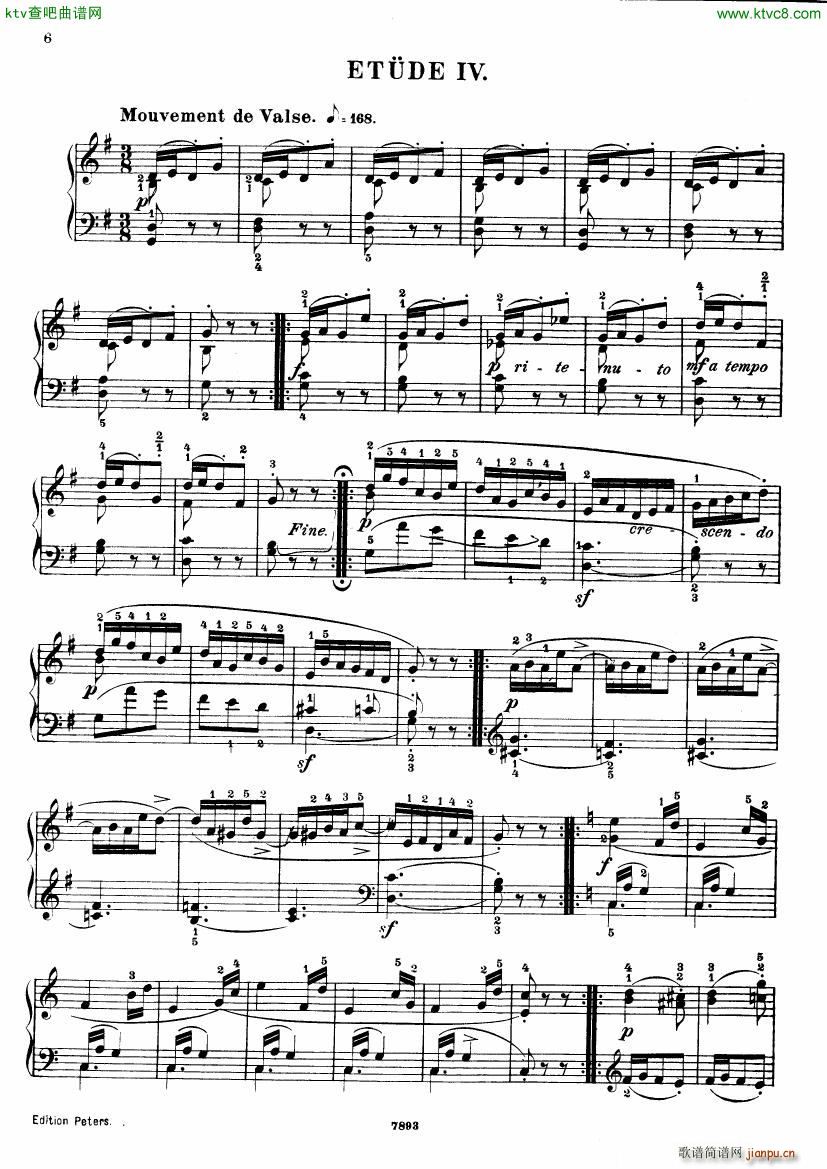Henri Bertini 1798 1876 25 Easy Etudes Op 100(V)7