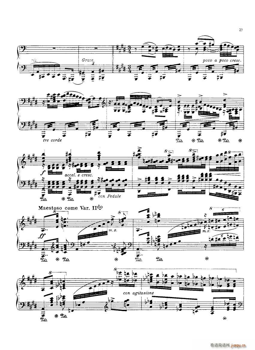 Beach Op 60 Variations on Balkan Themes(V)23