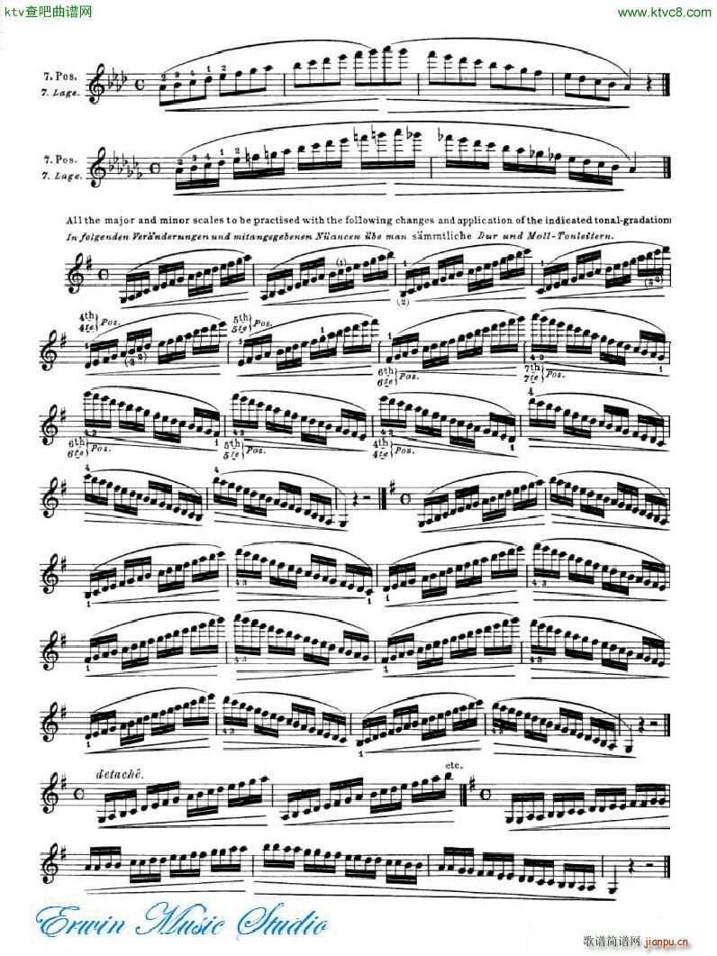 _ 24׾Pierre Rode 24 Studi Per violino I IX(ʮּ)6