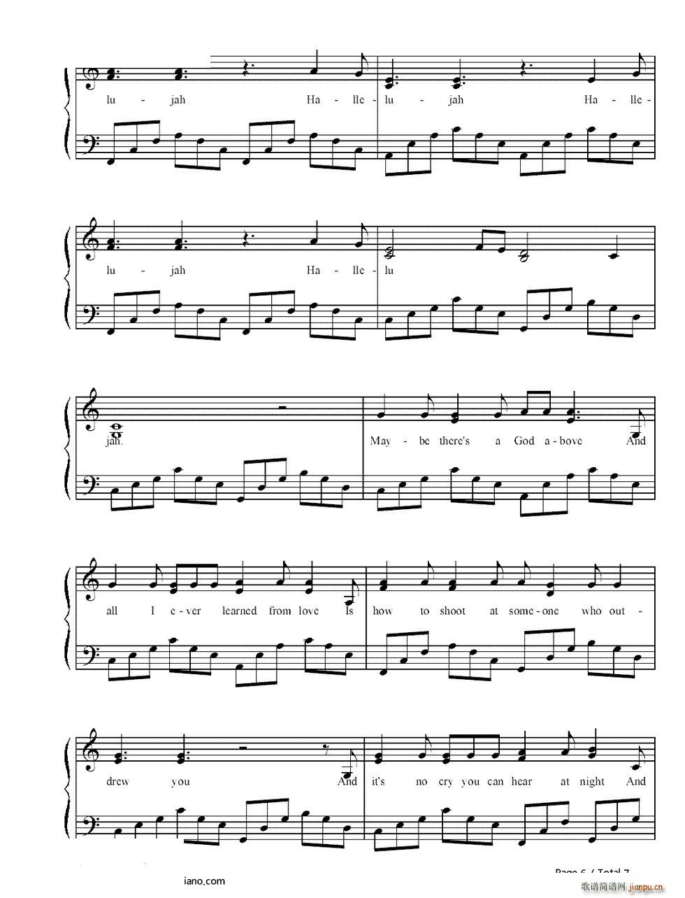 Hallelujah(V)6