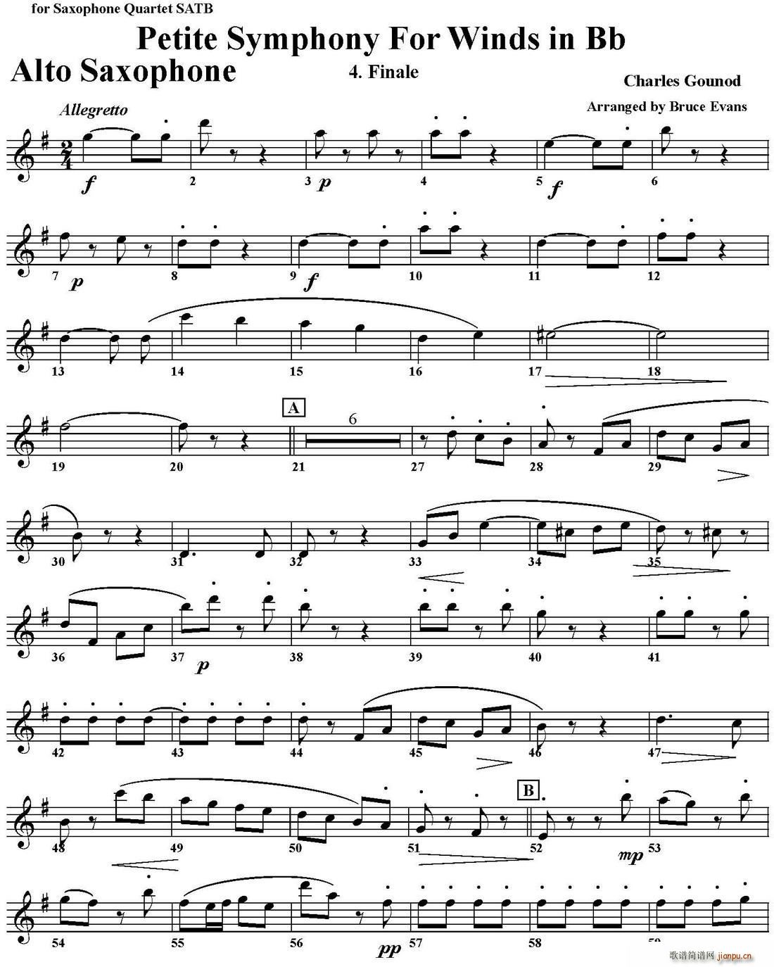 Petite Symphony For Winds in Bb  _˹(V)1