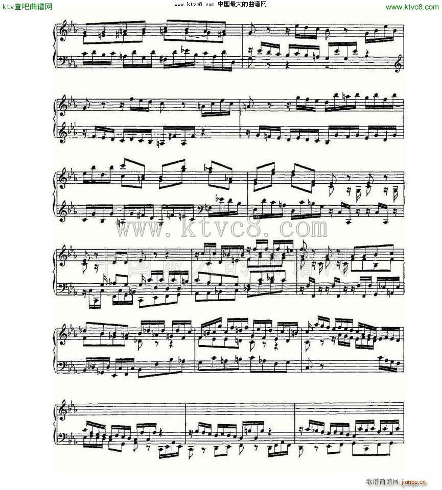 Fugue in C Minor BWV 575 L(fng)V(ʮּ)3
