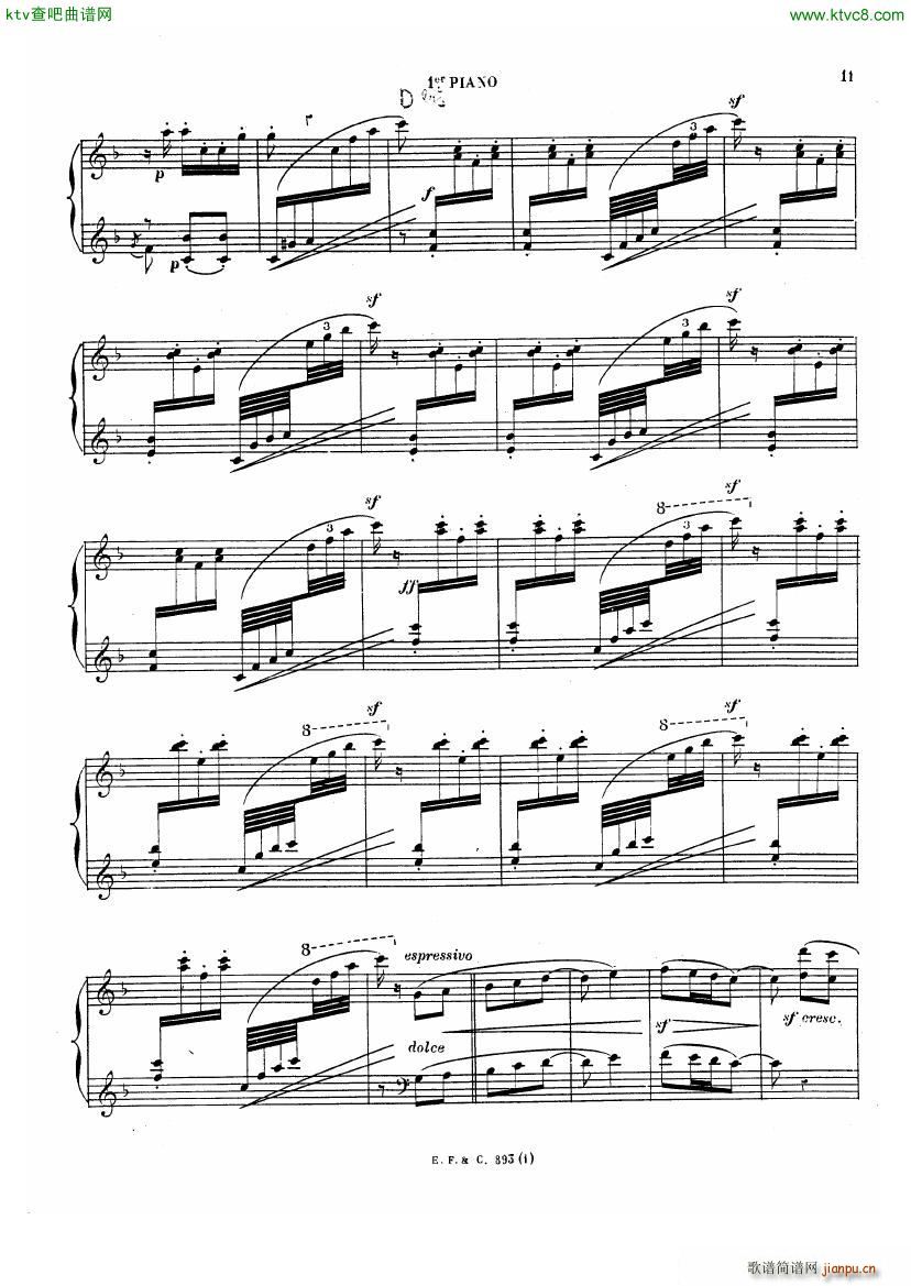Chabrier Espana for two pianos(V)11