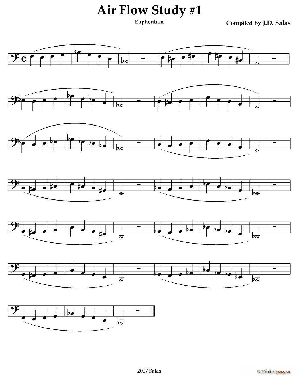 Air Flow Study Euphonium ̖̲x(ʮּ)1