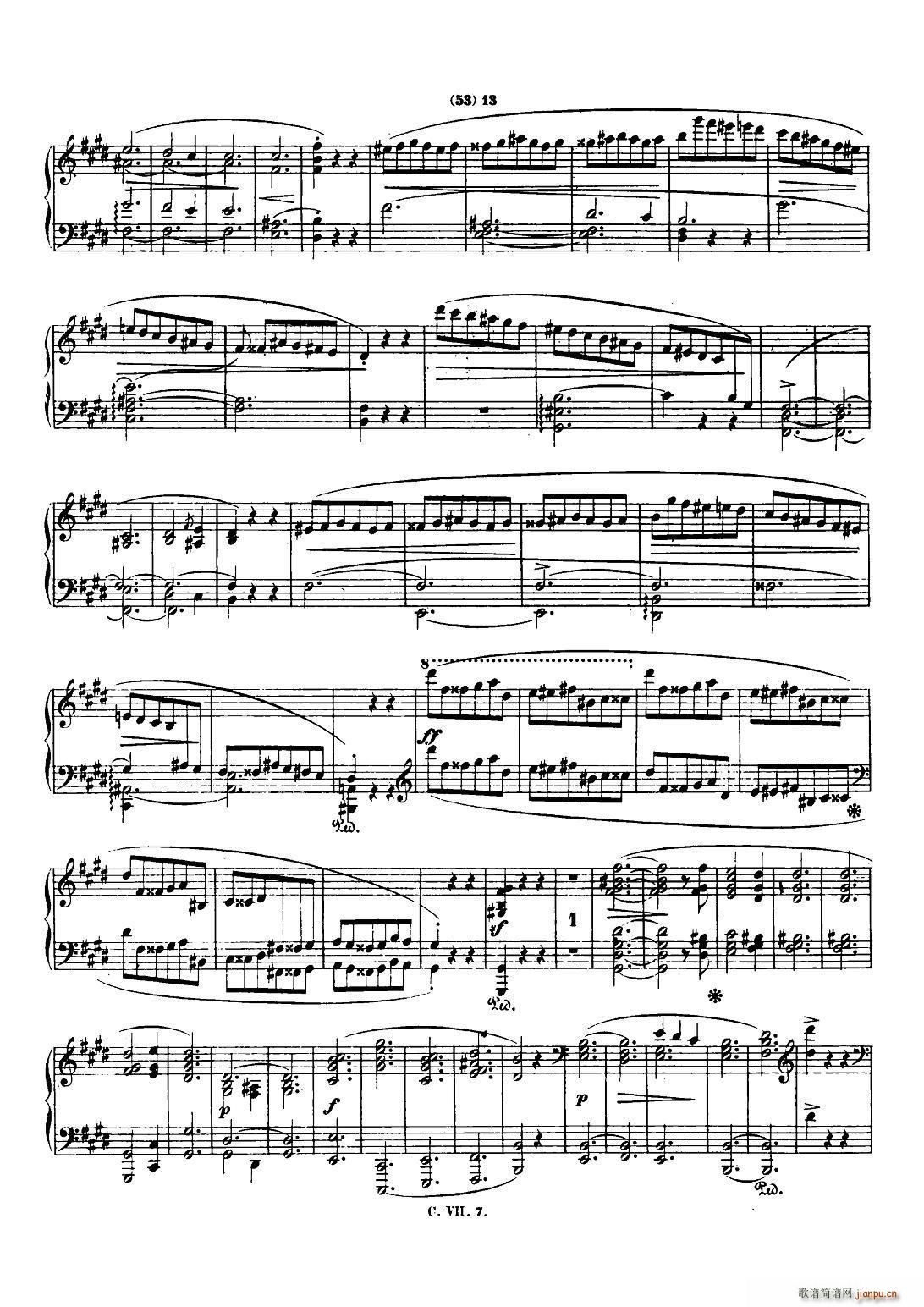 Ф Co Chopin Scherzo No 4 E{ Op 54(V)12
