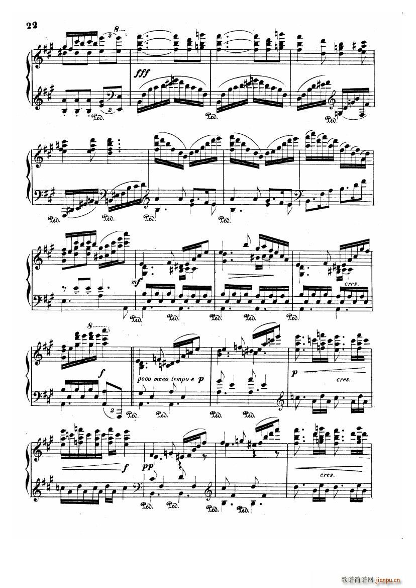 Albeniz op 72 Piano Sonata no 4(V)22