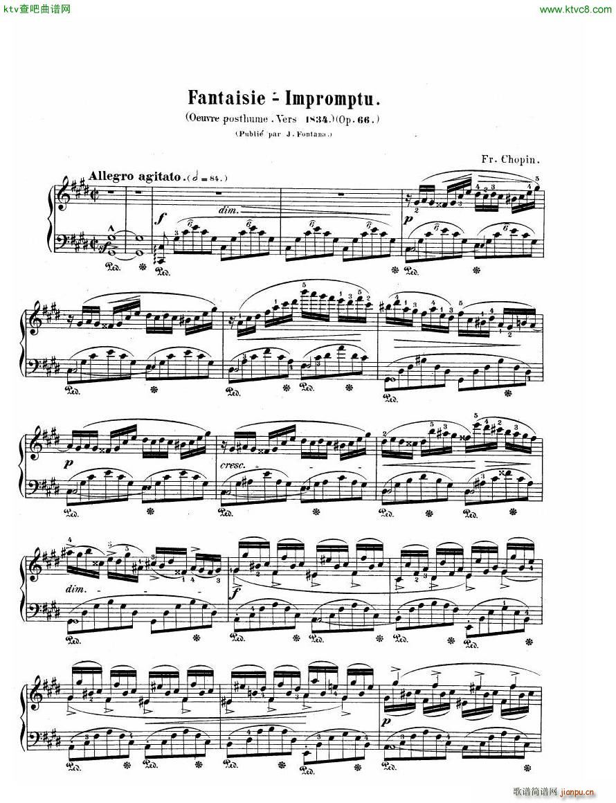 Fantaisie Impromptu(V)1