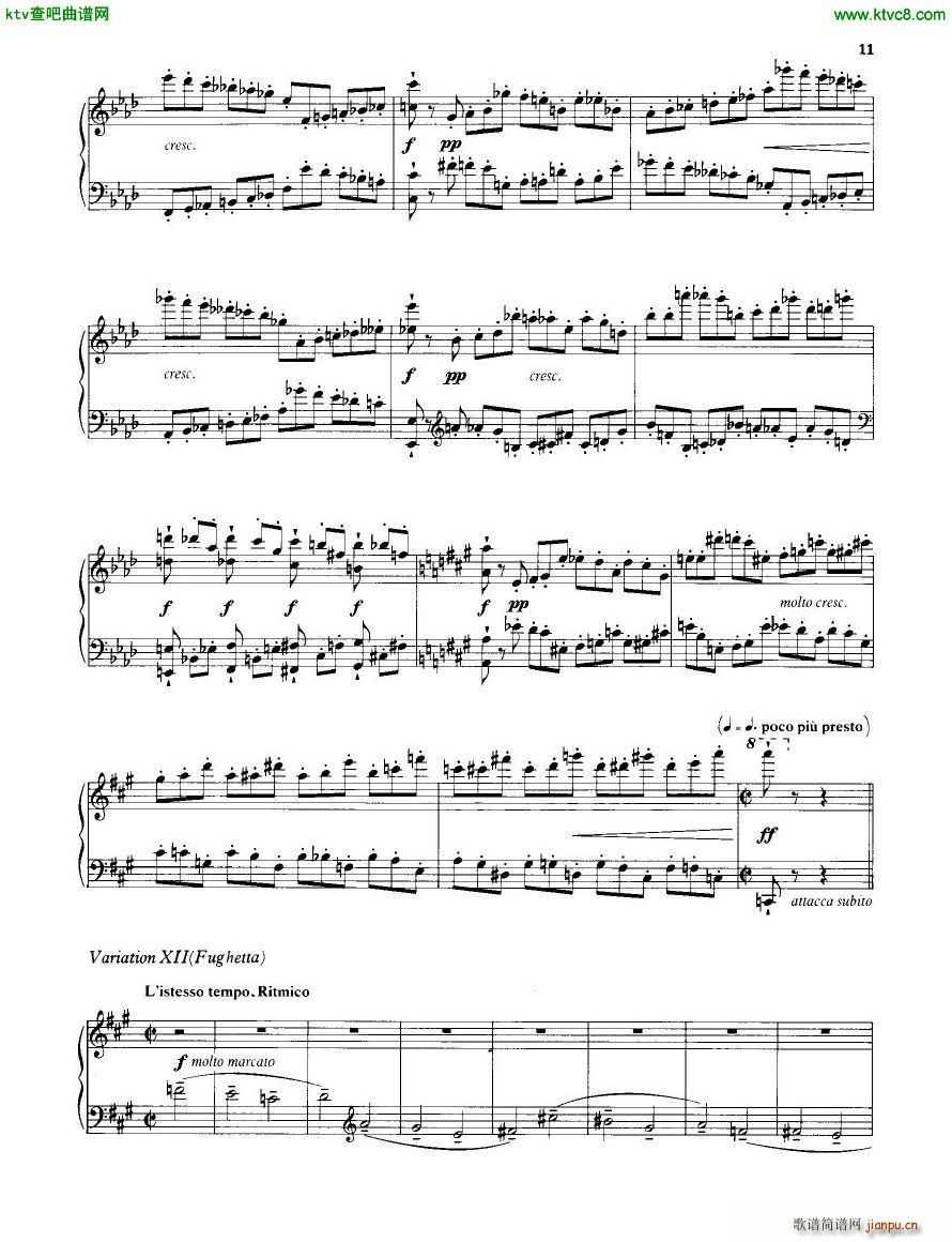 Britten 12 Variations(V)11