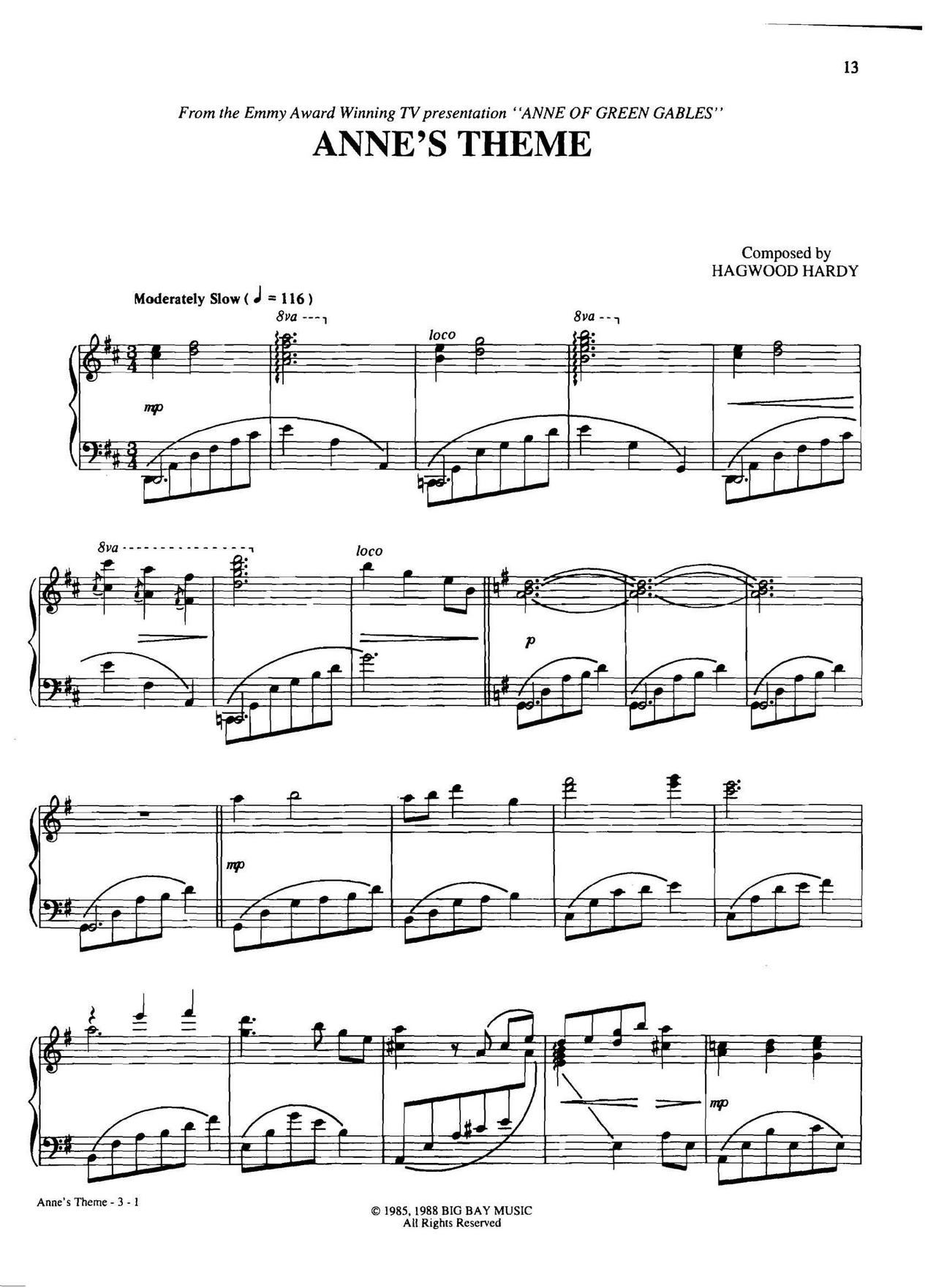 anne s theme Dan Coates { (V)1