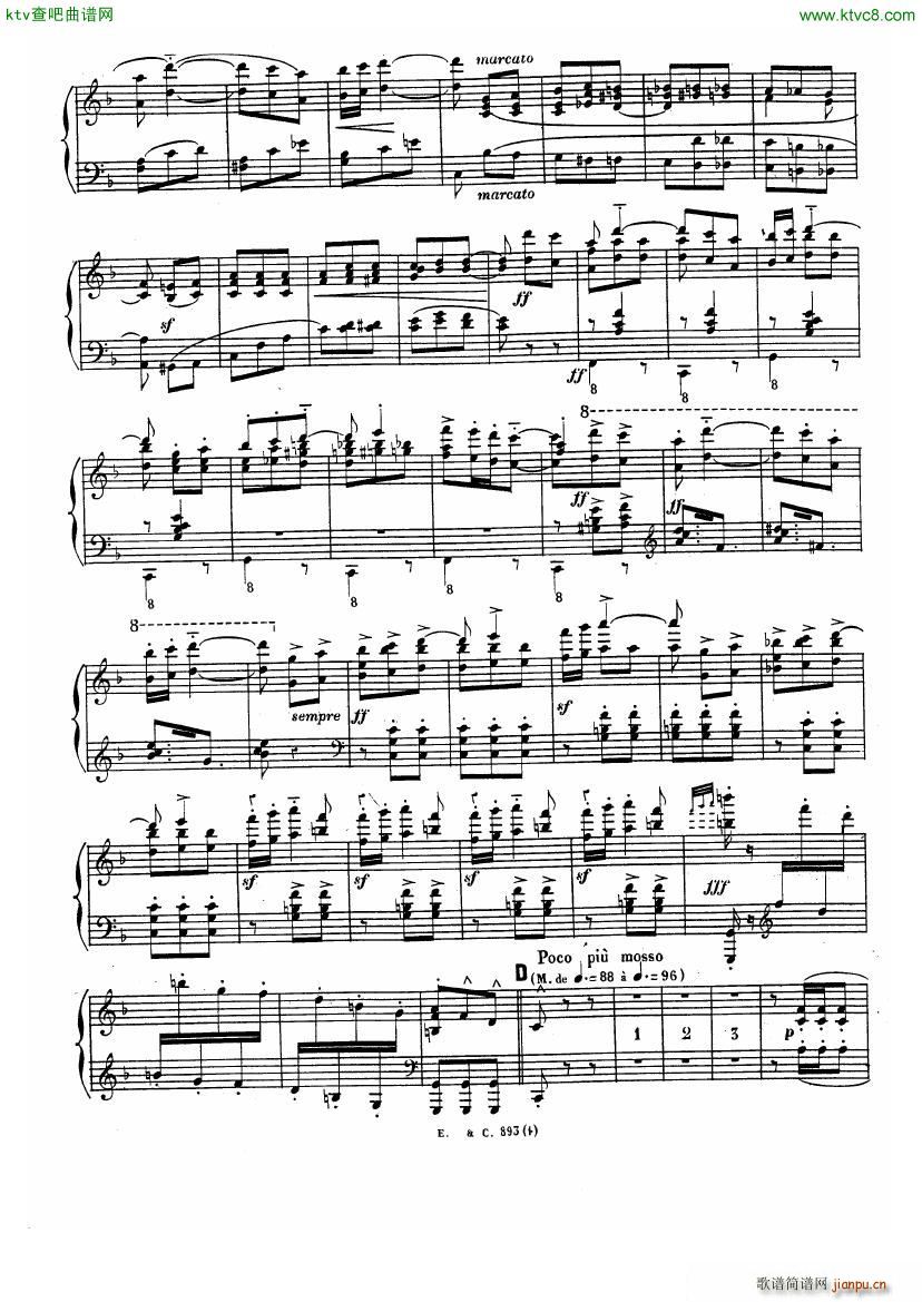 Chabrier Espana for two pianos(V)12