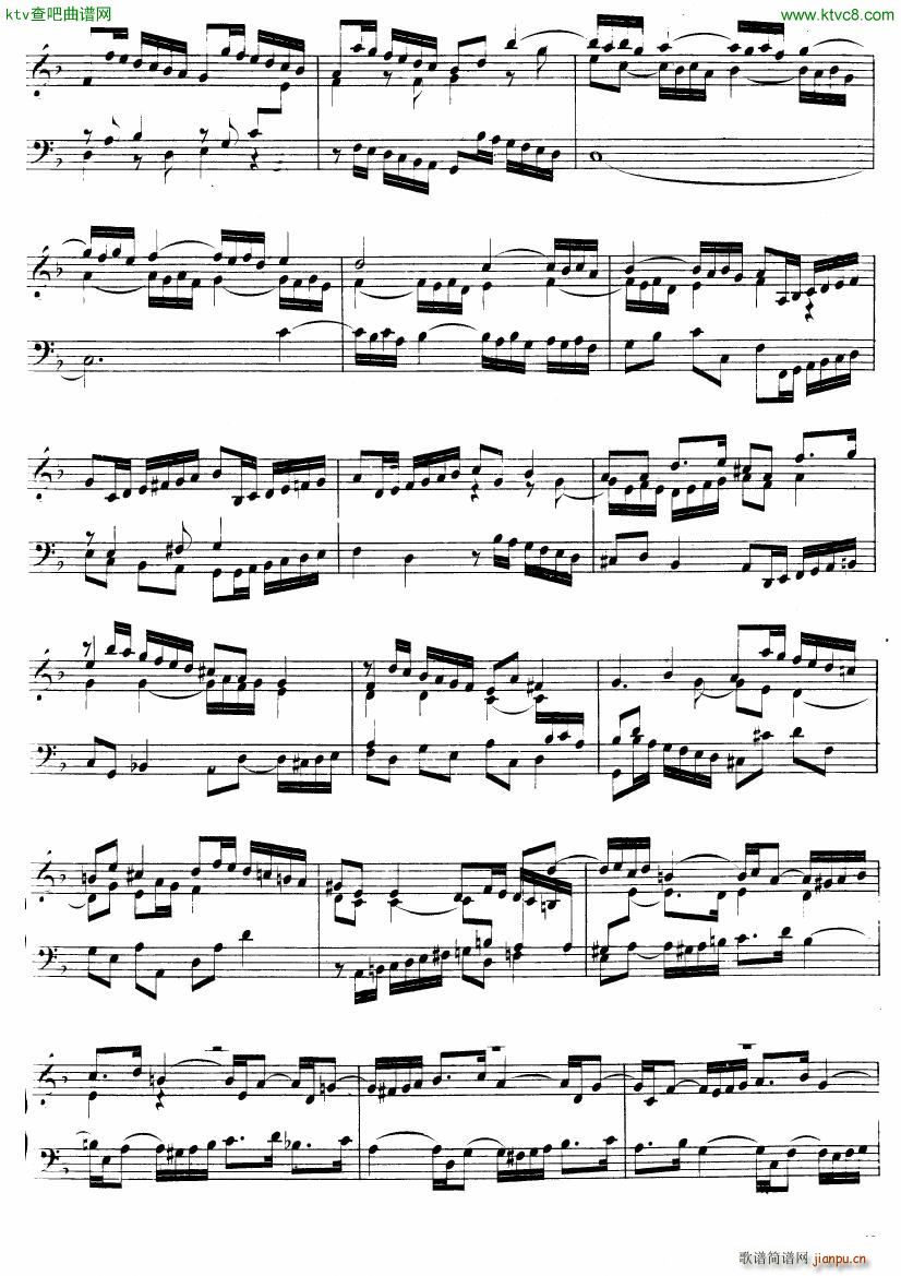 Handel Suite in D minor G112 117(V)3