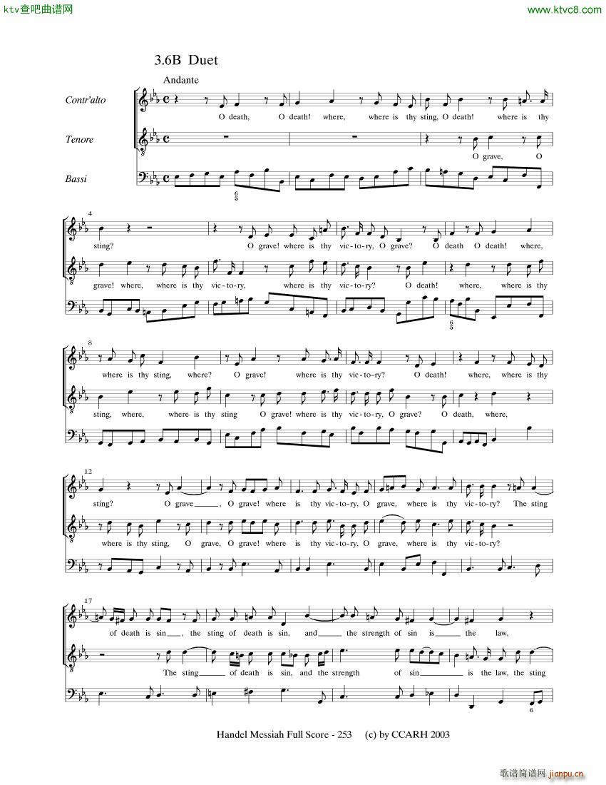 G F Handel Messiah Open Score (V)12