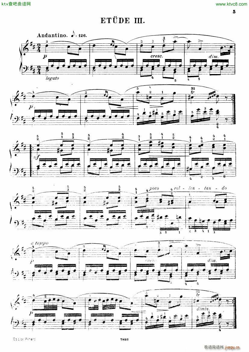 Henri Bertini 1798 1876 25 Easy Etudes Op 100(V)6