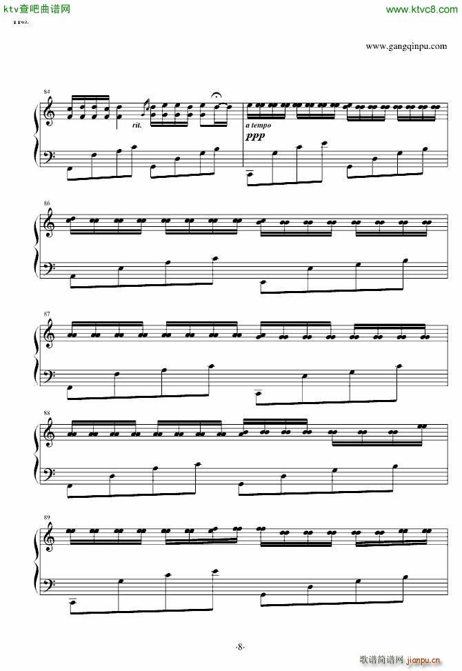 r׃Variations on the Canon by Pachelbel V L K(V)8