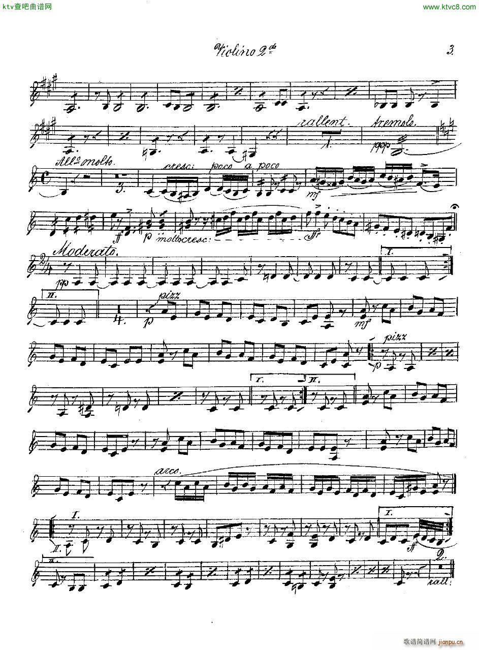 Andersen op 2 Ungarische Fantasie orch parts(V)8