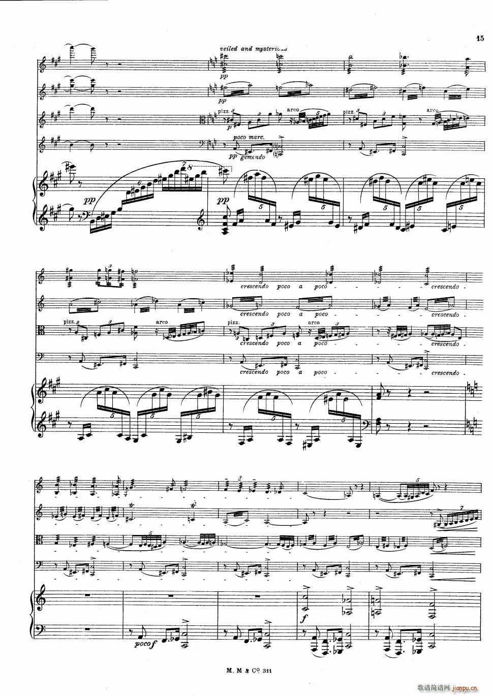 Bax Quintet for Harp and Strings(V)15