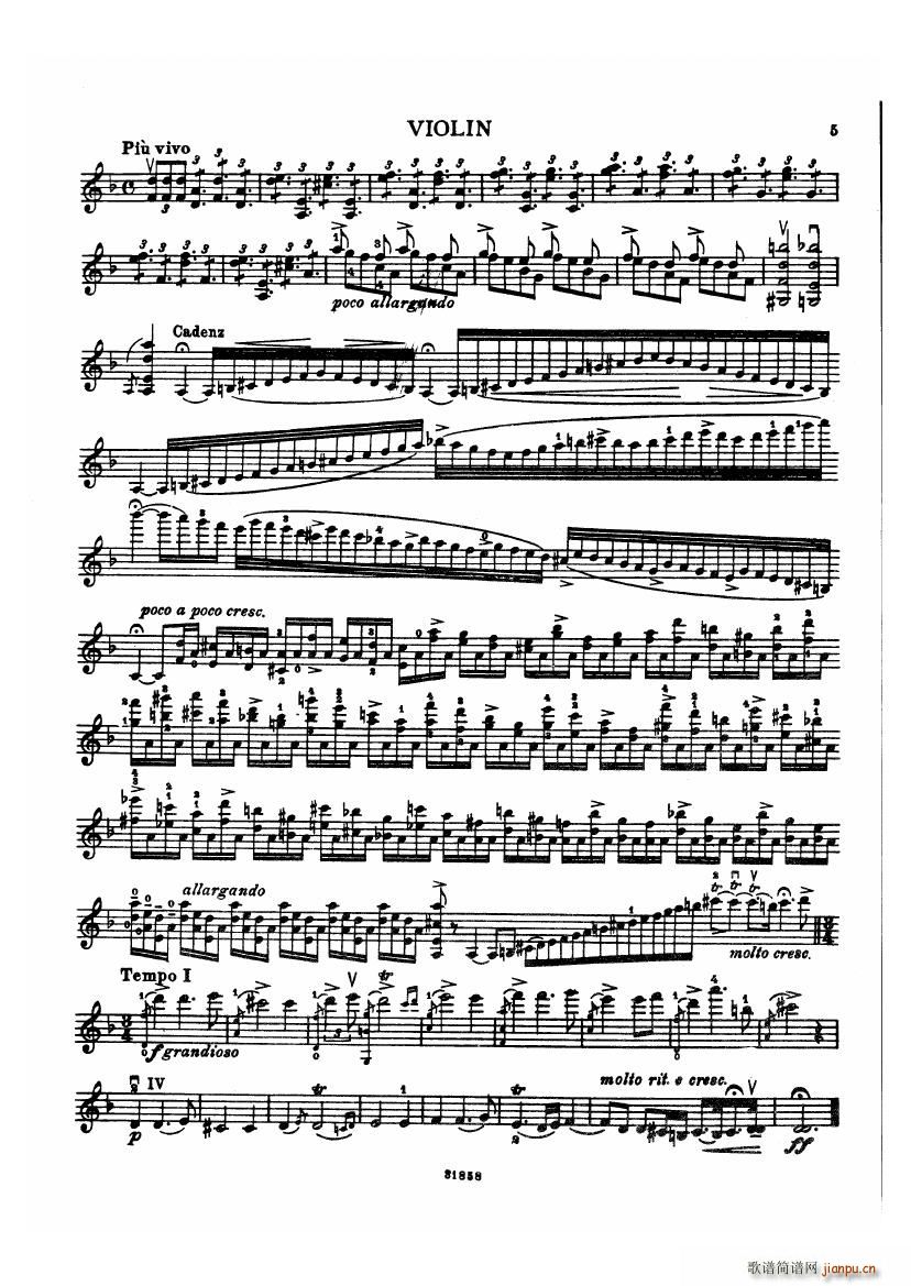 Corelli La folia for Violin(V)5